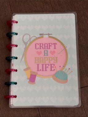 HAPPY PLANNER Miss Maker Mini Planner Notebook, Craft Love, Stationery RARE